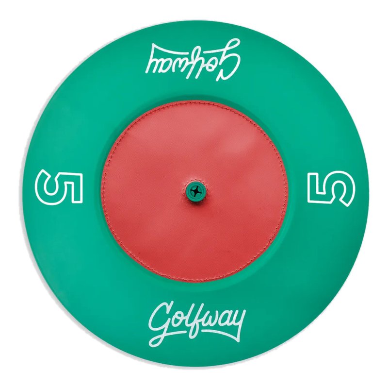 Masters Golf Golfway Play Hole Target, red