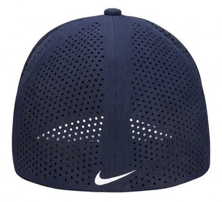 Nike Rise unisex golf cap, navy/white