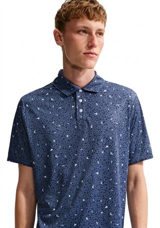Nike Par men's polo, microprint birds