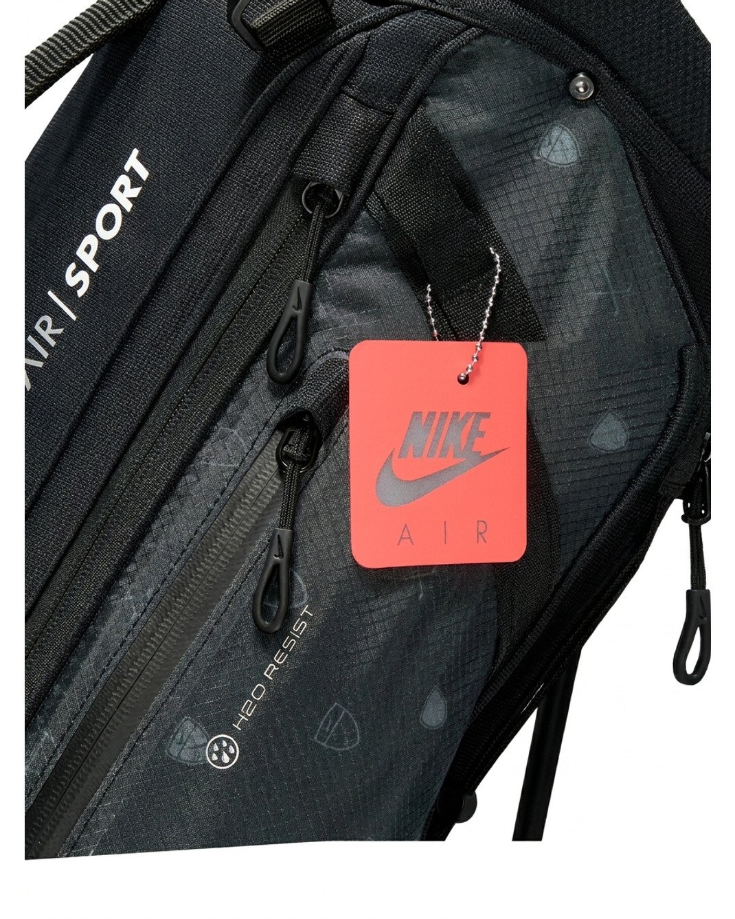 Nike Air Sport 2 stand bag, black/iron grey/white