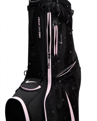 Nike Air Sport 2 stand bag, black/sail/pink/pink foam