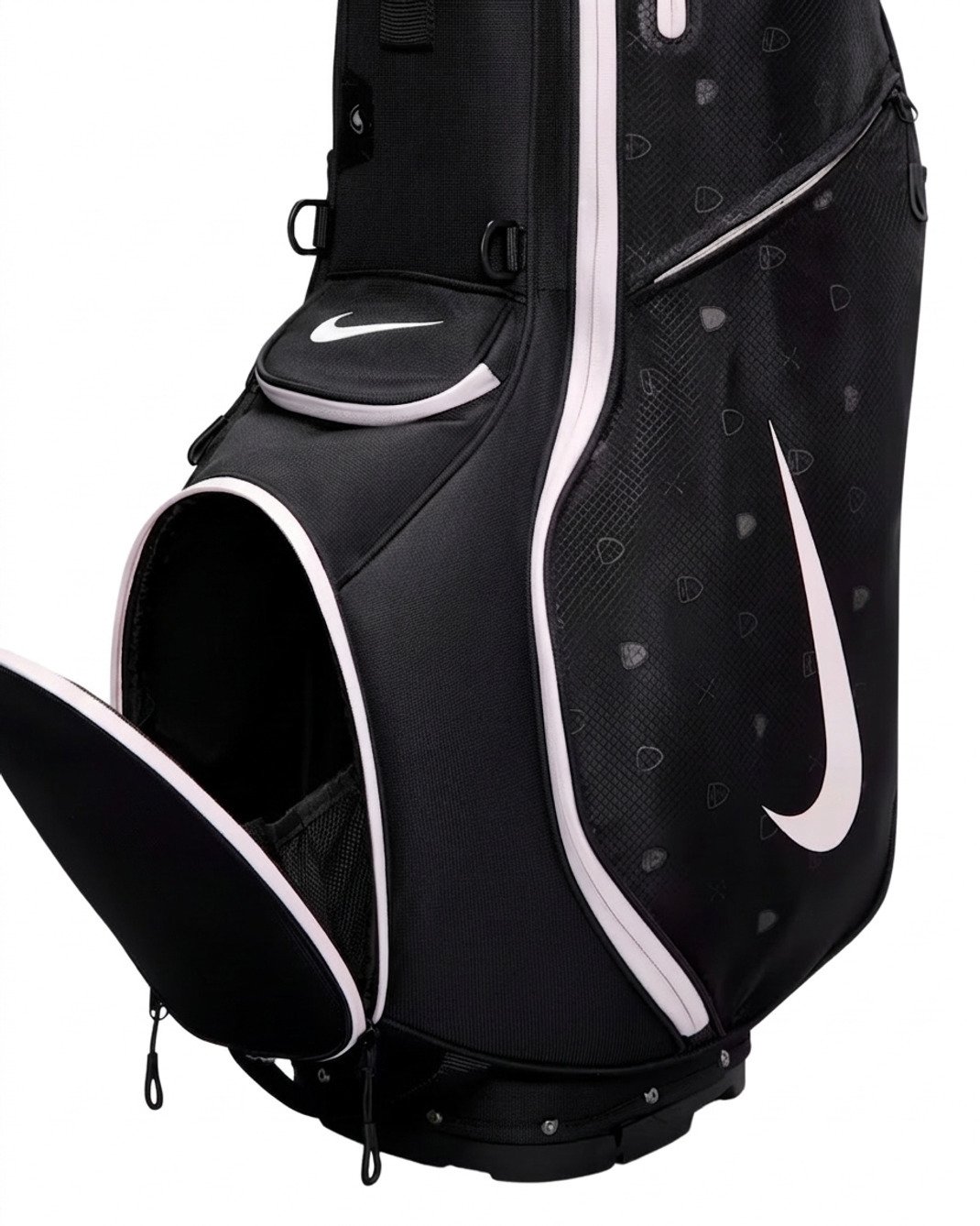 Nike Air Sport 2 stand bag, black/sail/pink/pink foam