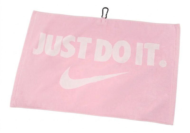 Nike Performance golf towel, pink foam