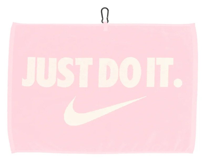 Nike Performance golf towel, pink foam