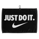 Nike Performance golf towel, black/white