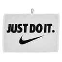 Nike Performance 2.0 golf towel, white/black