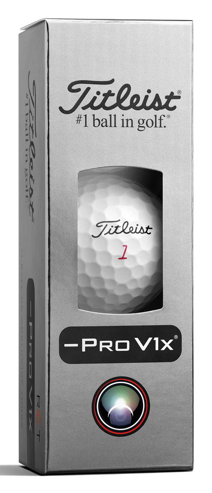 Titleist Pro V1x Left Dash RCT golf balls 2026