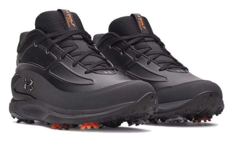 Under Armour Drive Winterized men's golf shoes, anthracite/clay green/metallic gun metal