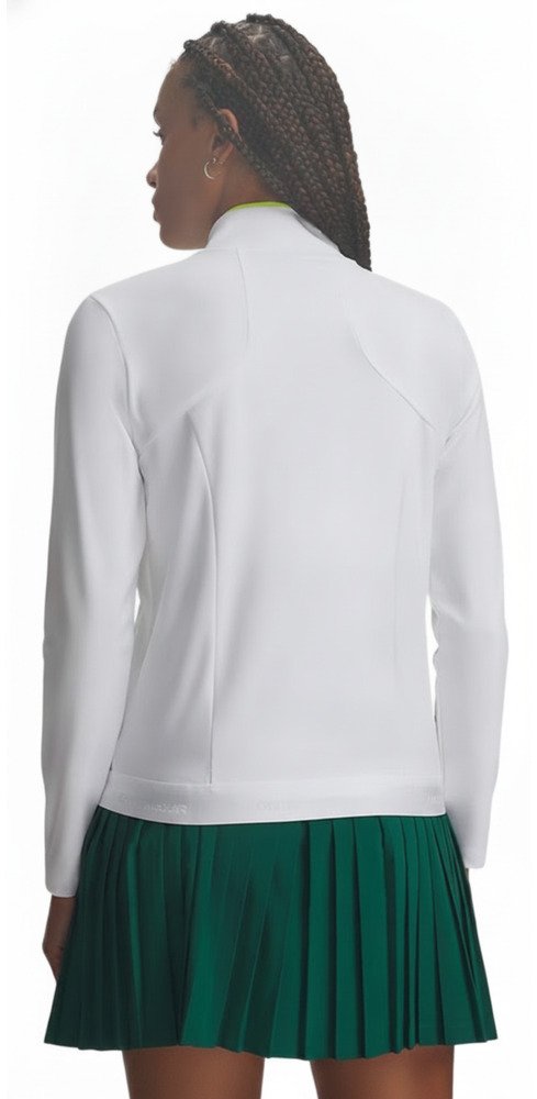 Under Armour Drive Lightweight ladies sweatshirt, white/green citrone