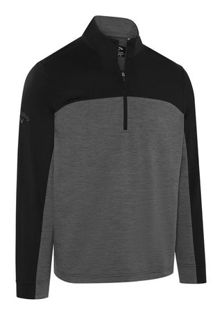 Callaway Lightweight Lux Touch men's pullover, caviar
