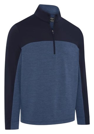Callaway Lightweight Lux Touch men's pullover, peacoat
