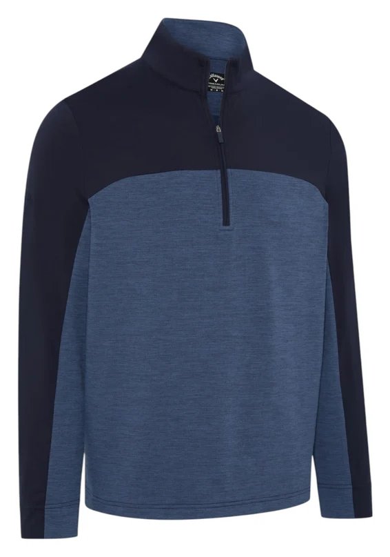 Callaway Lightweight Lux Touch men's pullover, peacoat