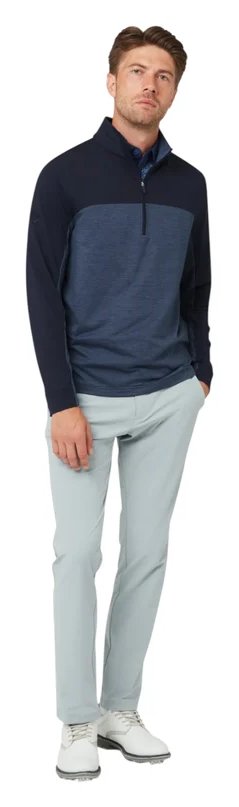 Callaway Lightweight Lux Touch men's pullover, peacoat
