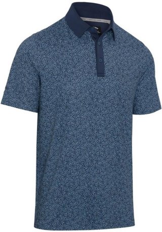 Callaway Confetti Tee Print men's polo, peacoat