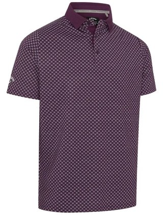 Callaway Fly Birdie men's polo, italian plum
