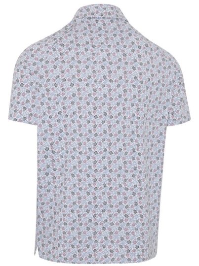 Callaway Making Flowers Out Of Whisky men's polo, bright white