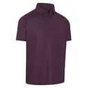 Callaway Trademark Golf Printed men's polo, italian plum