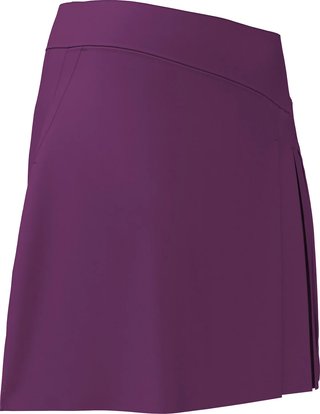 Callaway 17" Side Pleat ladies skort, gloxinia
