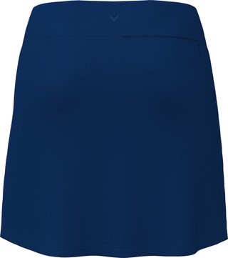Callaway 17" Floral Printed Wrap ladies skort, blue depths