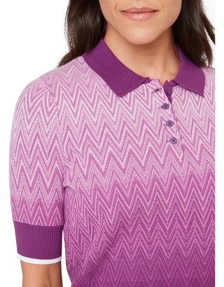 Callaway Gradient Knitted ladies sweater, gloxinia