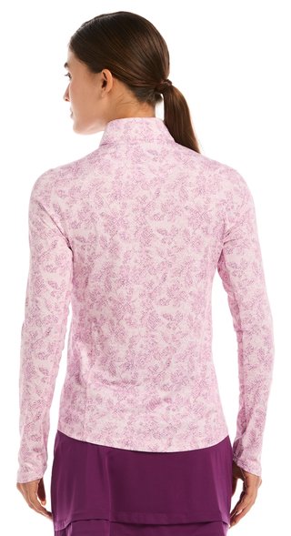 Callaway Abstract Floral ladies sweatshirt, cherry blossom
