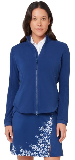 Callaway Lightweight Full Zip ladies sweatshirt, blue depths