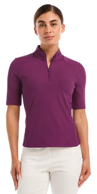 Callaway Rib Play ladies polo, gloxinia