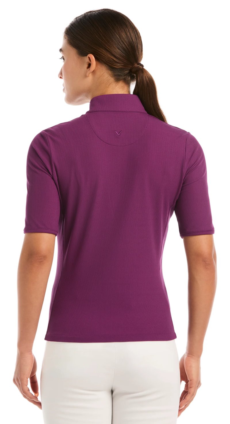 Callaway Rib Play ladies polo, gloxinia