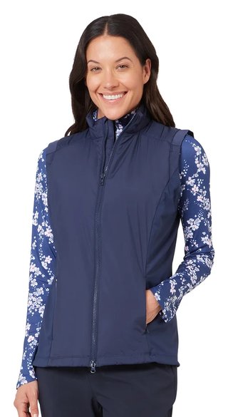 Callaway Insulated ladies vest, peacoat