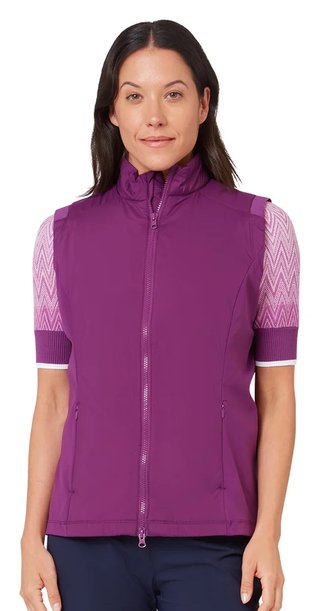 Callaway Instulated ladies vest, gloxinia