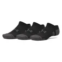 Under Armour Performance Tech No Show unisex socks, 3pack, black