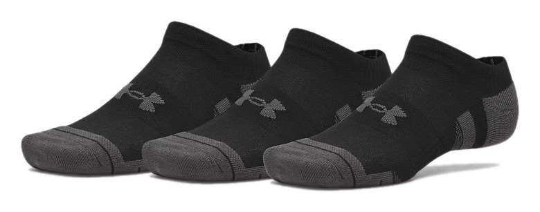 Under Armour Performance Tech No Show unisex socks, 3pack, black