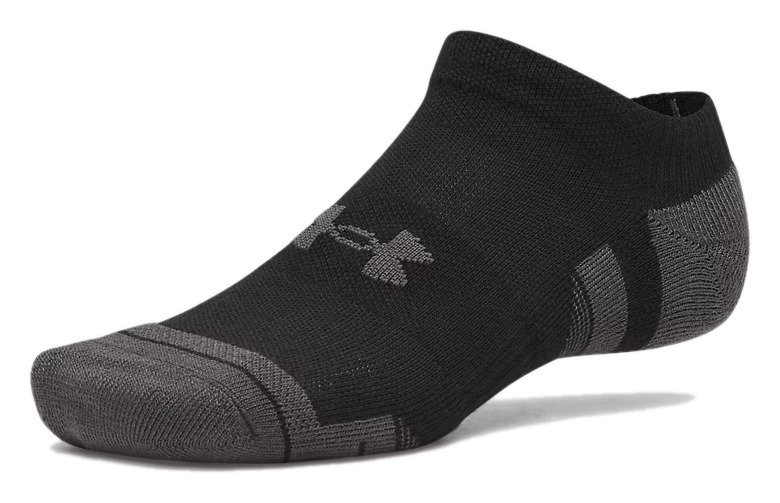 Under Armour Performance Tech No Show unisex socks, 3pack, black