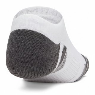 Under Armour Performance Tech No Show unisex socks, 3pack, white