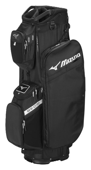 Mizuno 26 BR-D3 cart bag, black/white