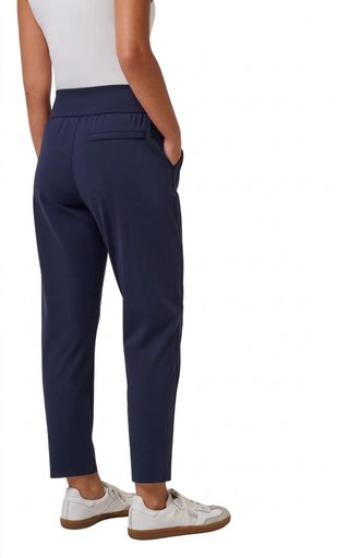 Travis Mathew Moveknit Resilience women's pants, navy blazer