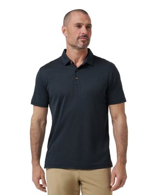 Travis Mathew The Zinna 2.0 No Logo men's polo, black