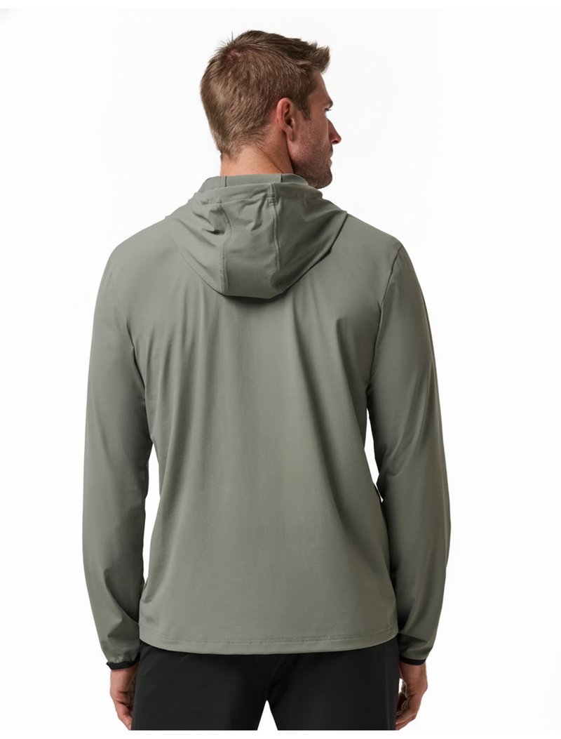 Travis Mathew Hero Hour Tech men's hoodie, dark olive