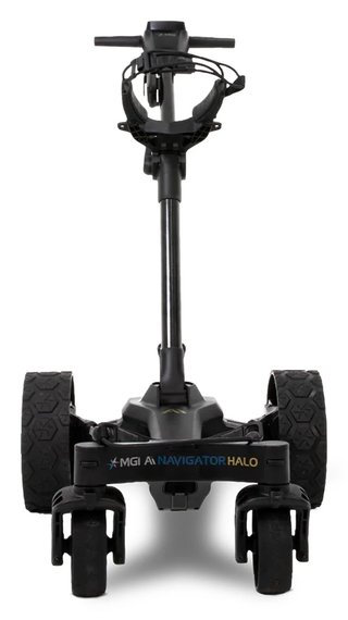 MGI Ai Halo electric golf trolley 2026, black (Lithium 24v 299Wh)