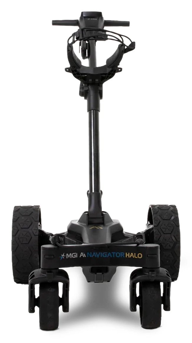 MGI Ai Halo electric golf trolley 2026, black (Lithium 24v 299Wh)