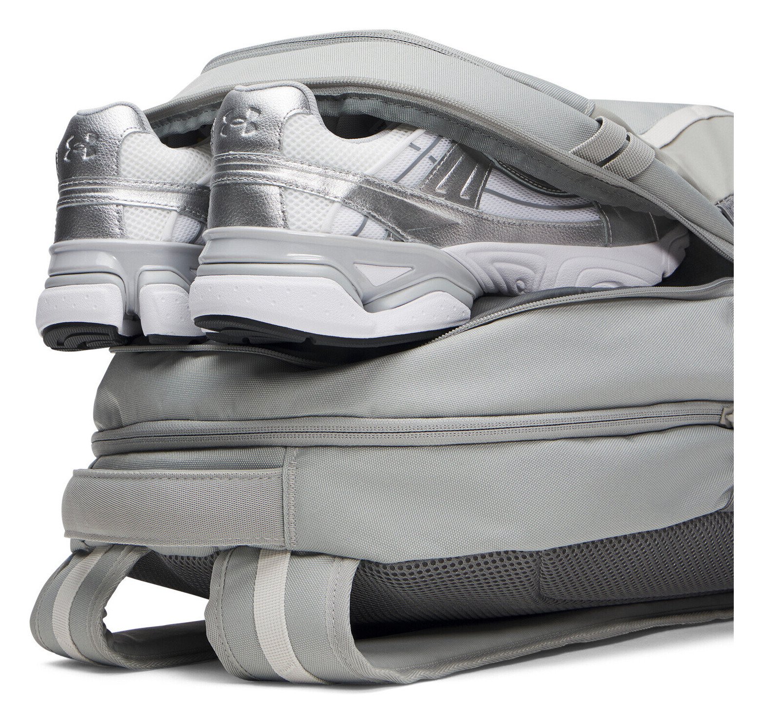 Under Armour Hustle 6.0 Backpack unisex, titanium