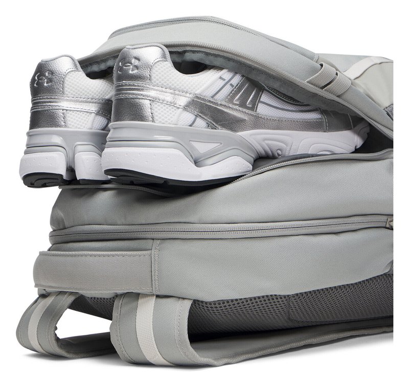 Under Armour Hustle 6.0 Backpack unisex, titanium