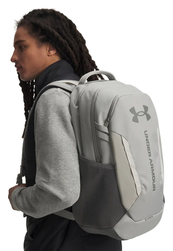 Under Armour Hustle 6.0 Backpack unisex, titanium