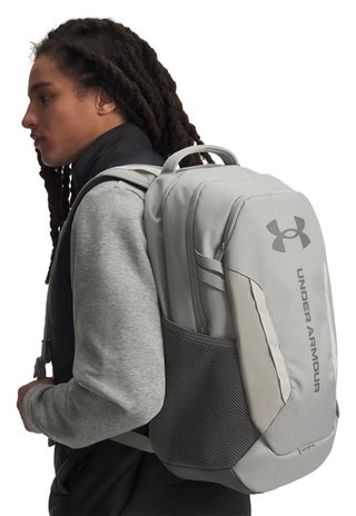 Under Armour Hustle 6.0 Backpack unisex, titanium