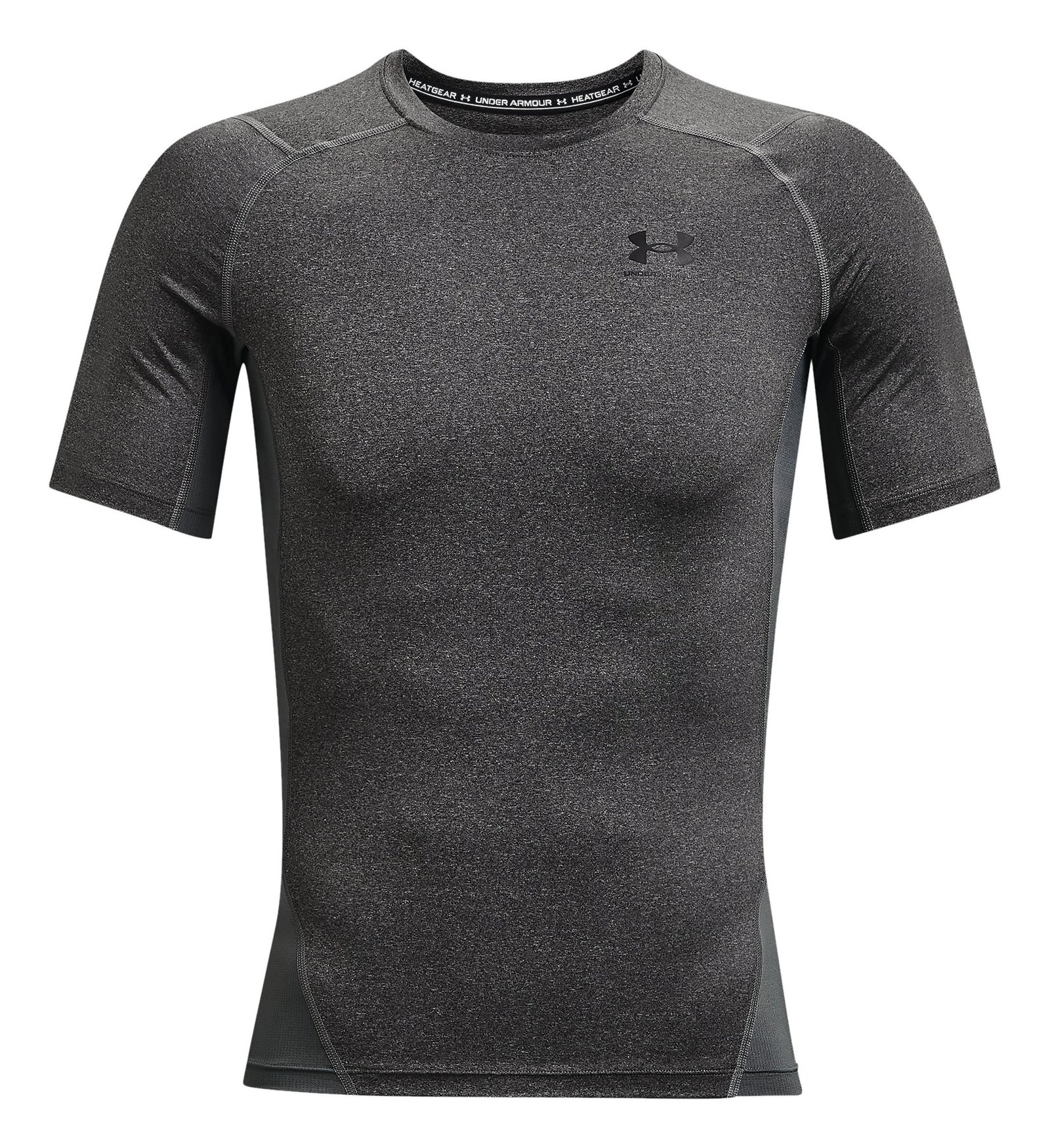 Under Armour HeatGear men's compression top, carbon heather