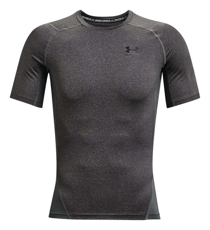 Under Armour HeatGear men's compression top, carbon heather