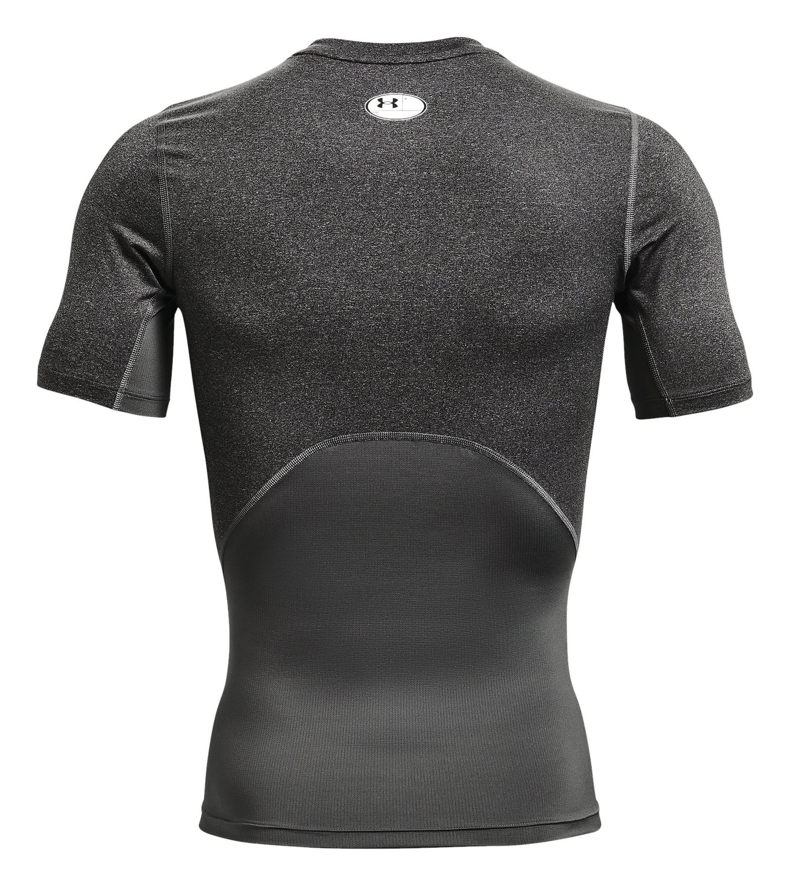 Under Armour HeatGear men's compression top, carbon heather
