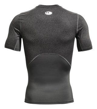 Under Armour HeatGear men's compression top, carbon heather