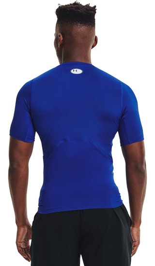 Under Armour HeatGear mens compression top, royal