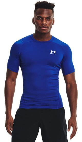 Under Armour HeatGear mens compression top, royal